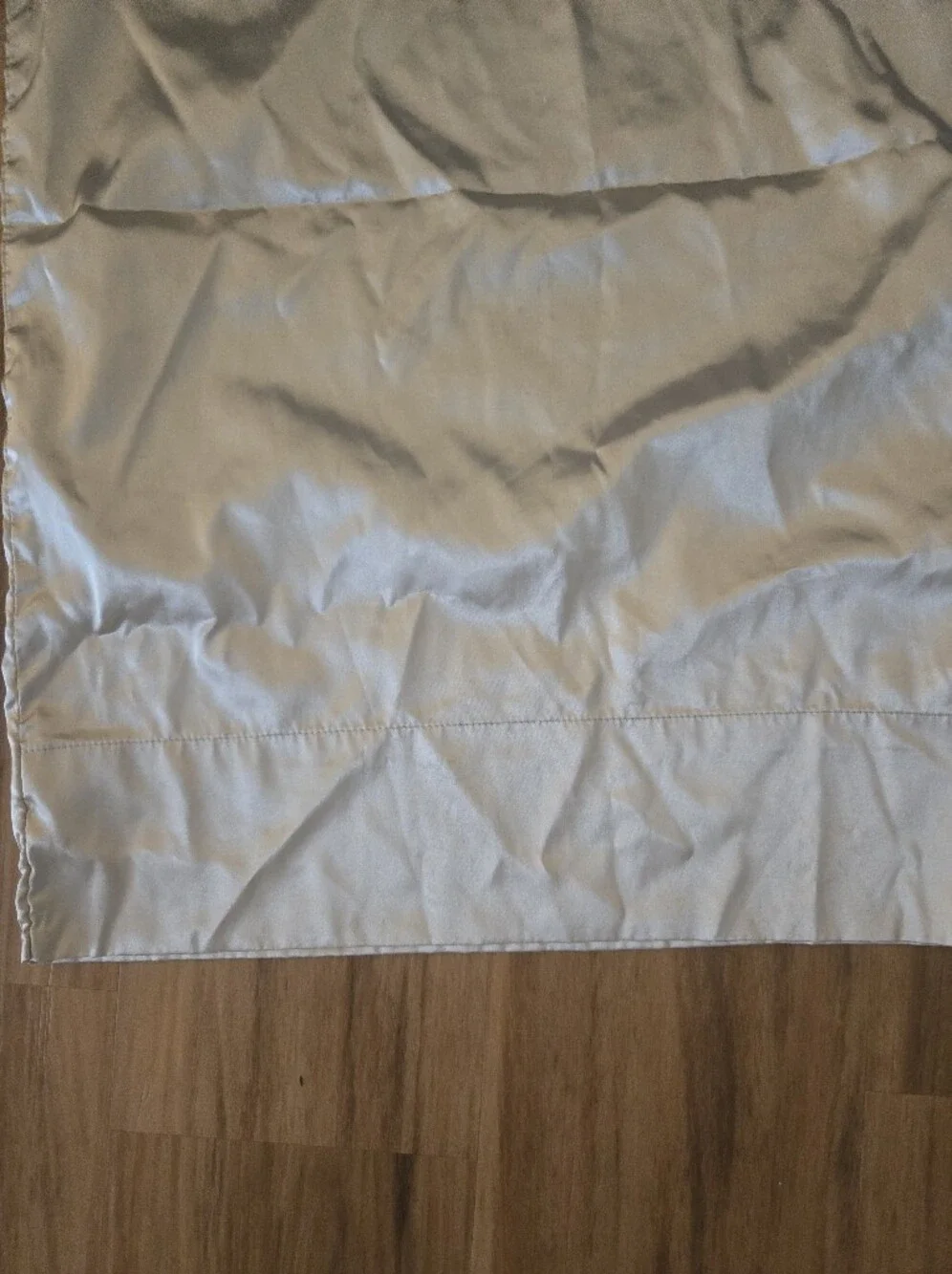 4/$15 Satin Standard Pillowcase Ivory Champagne Hair Care Anti-Frizz Beauty Slee